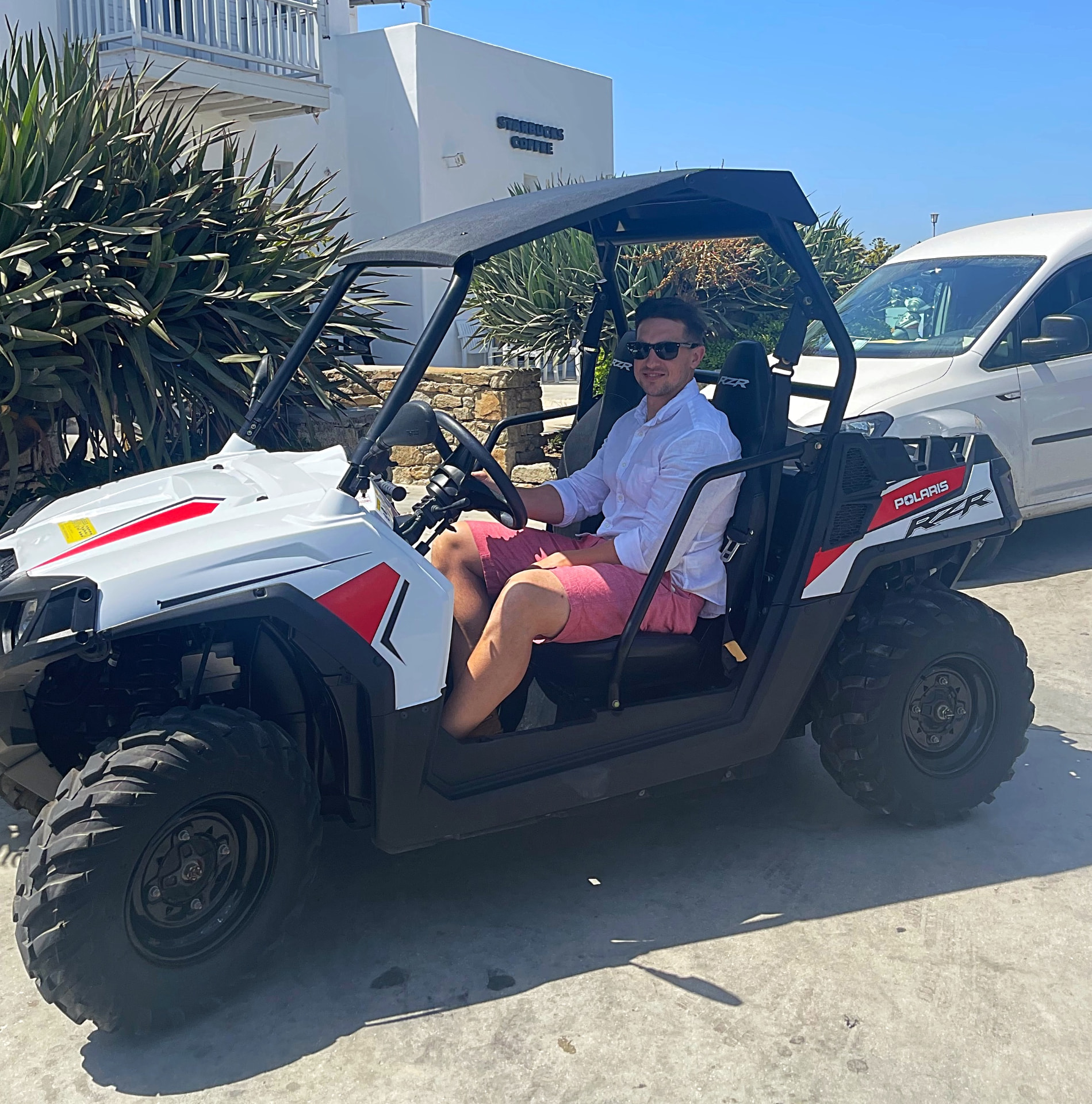 Exploring Mykonos by buggy