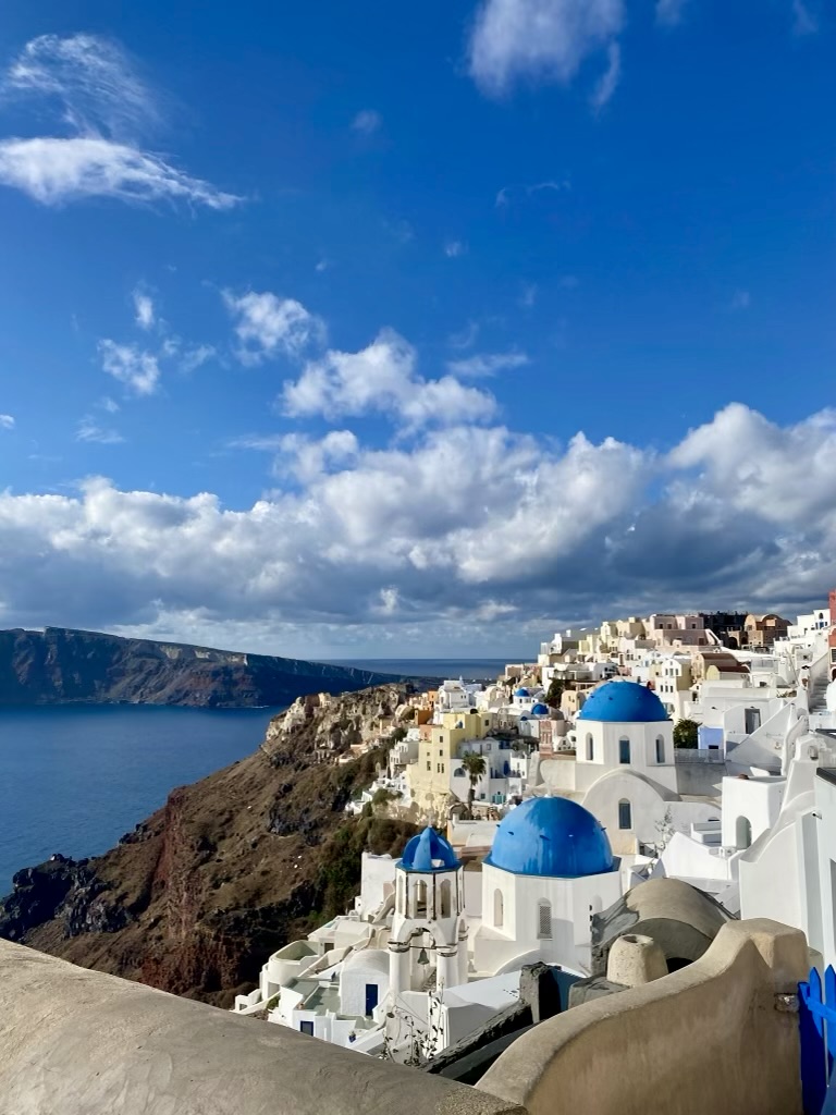 Blue-domed churches of Oia, Santorini