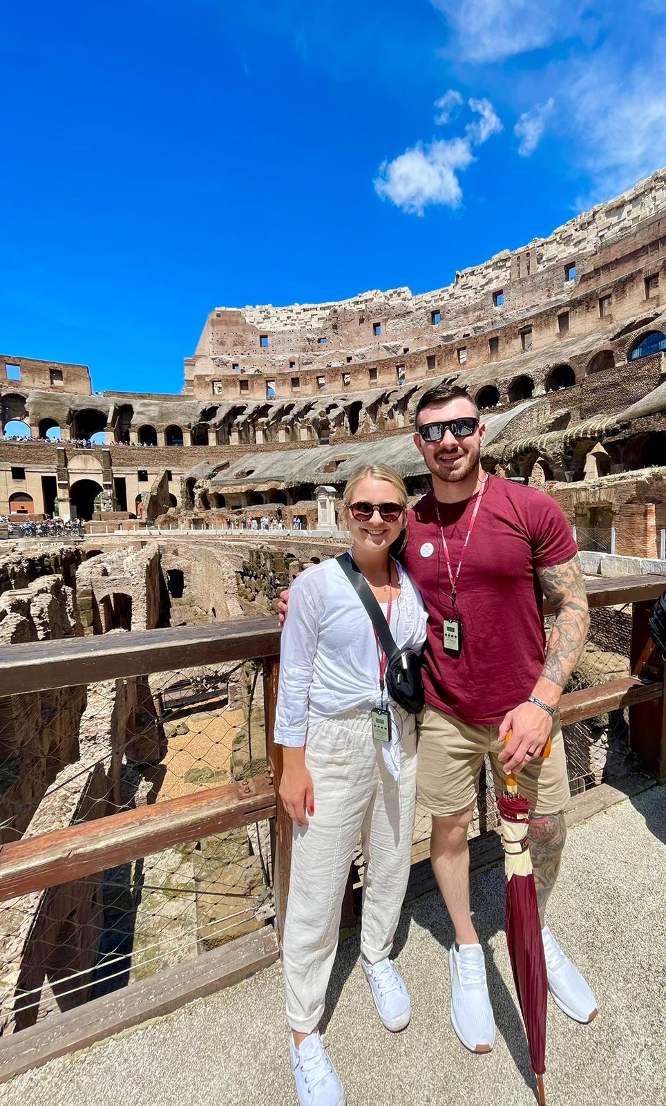 Inside the Colosseum, Rome